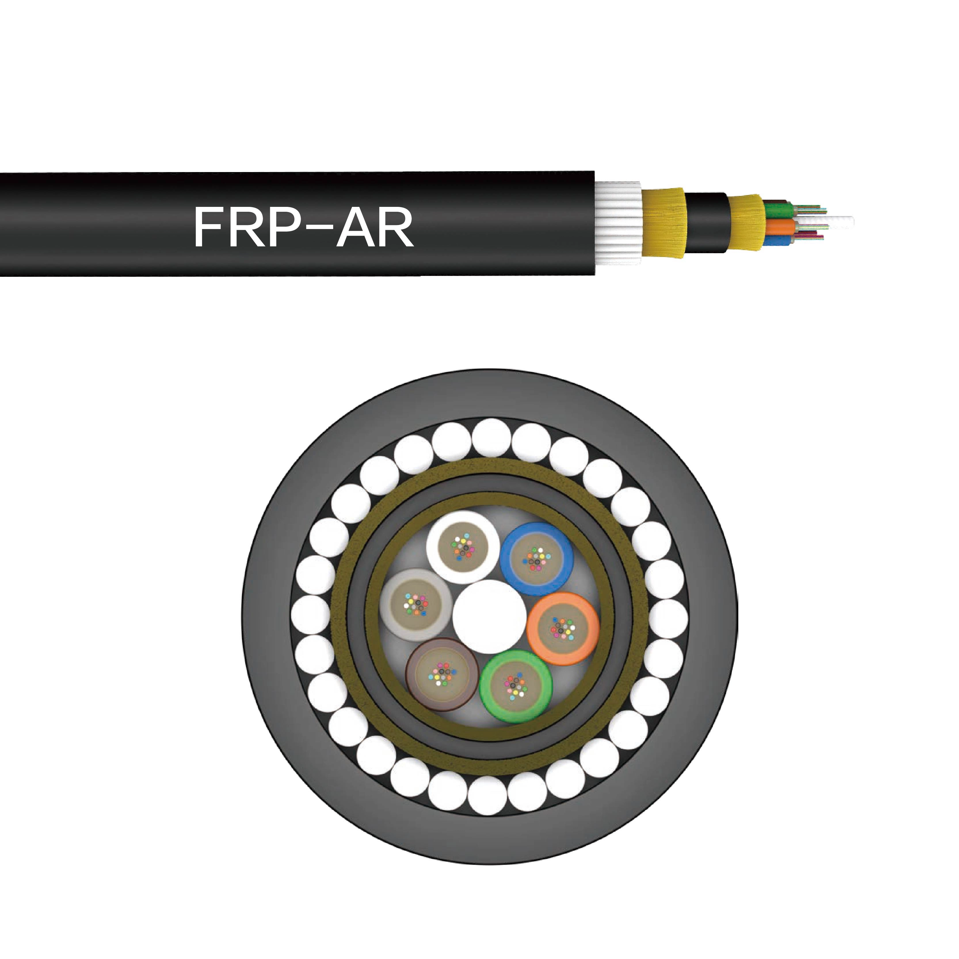 Round FRP Anti Rodent Fiber Optic Cable
