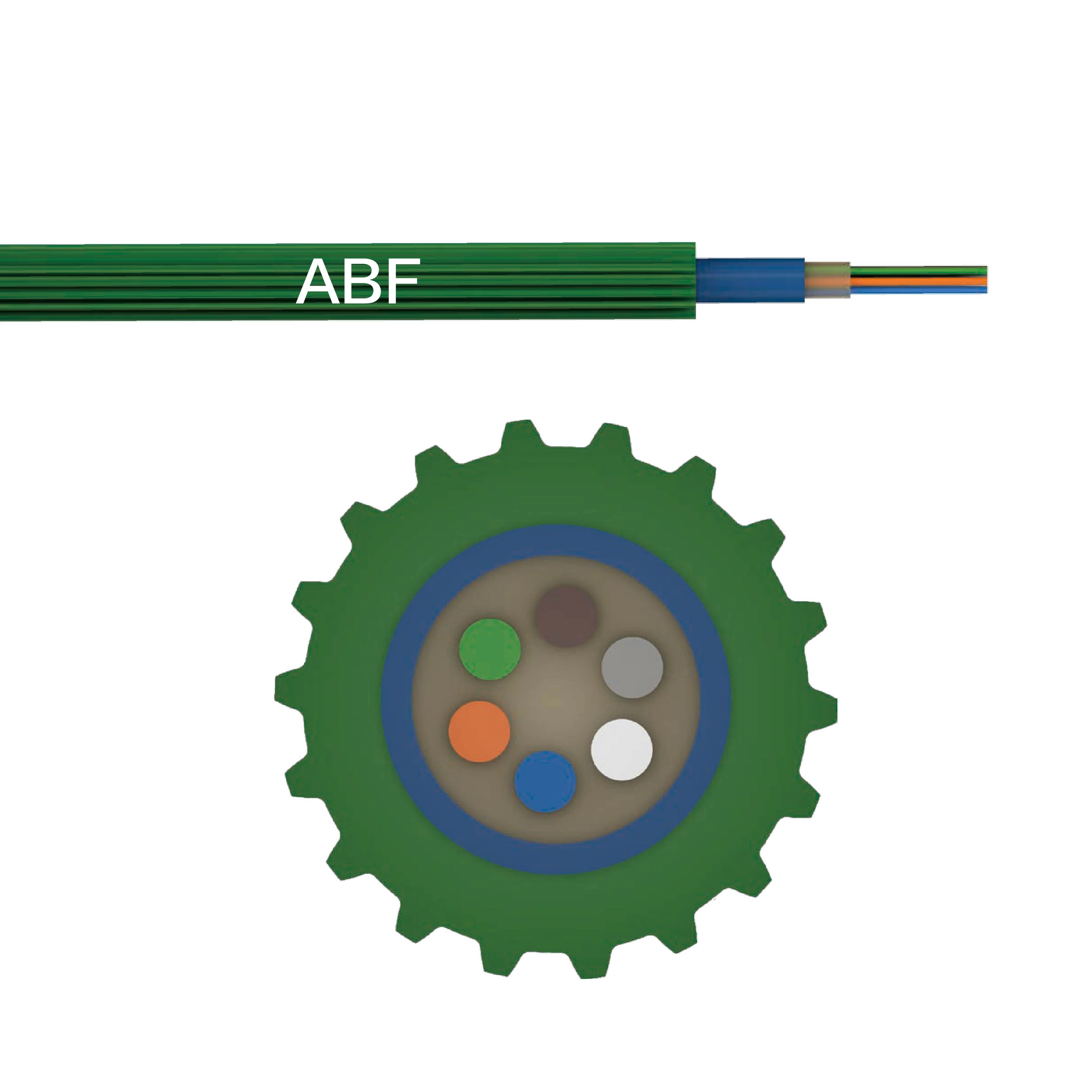 Air Blown Fiber Optic Cable