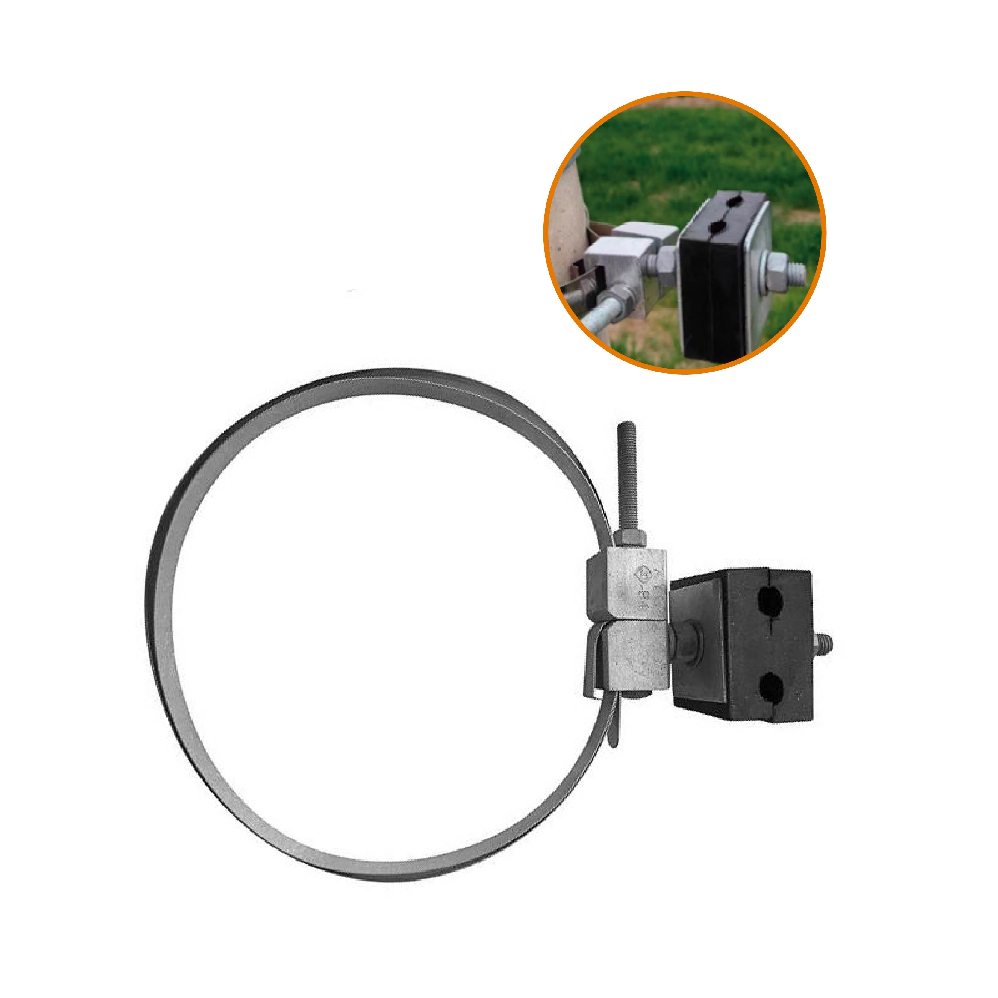 DL-A ADSS Downlead Clamp with Steel Strap
