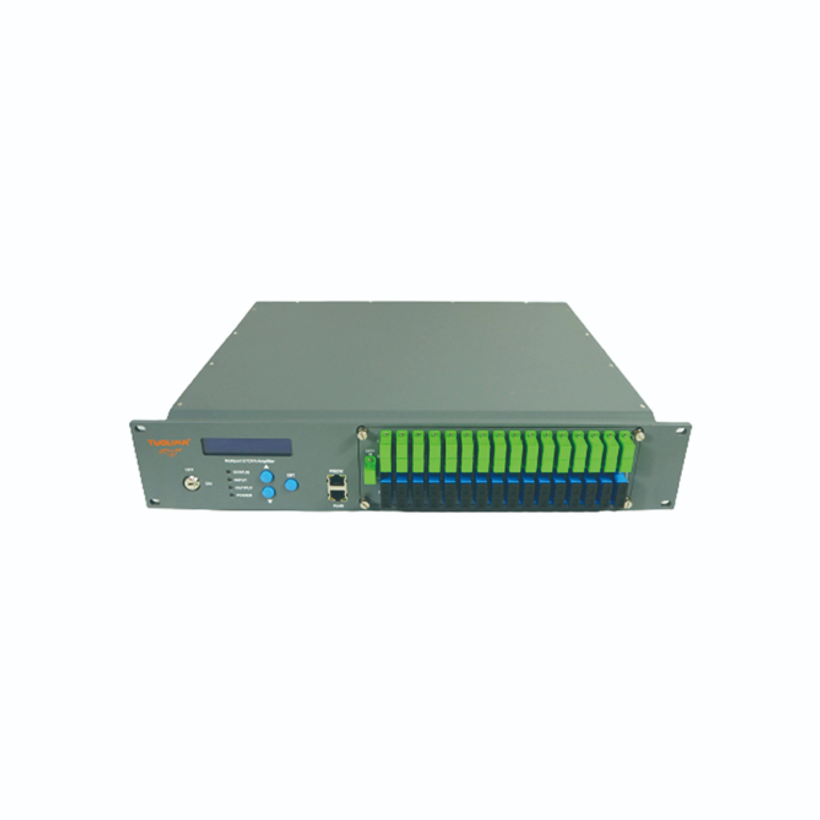 32 Port EDFA 1550nm Fiber Optic Amplifier