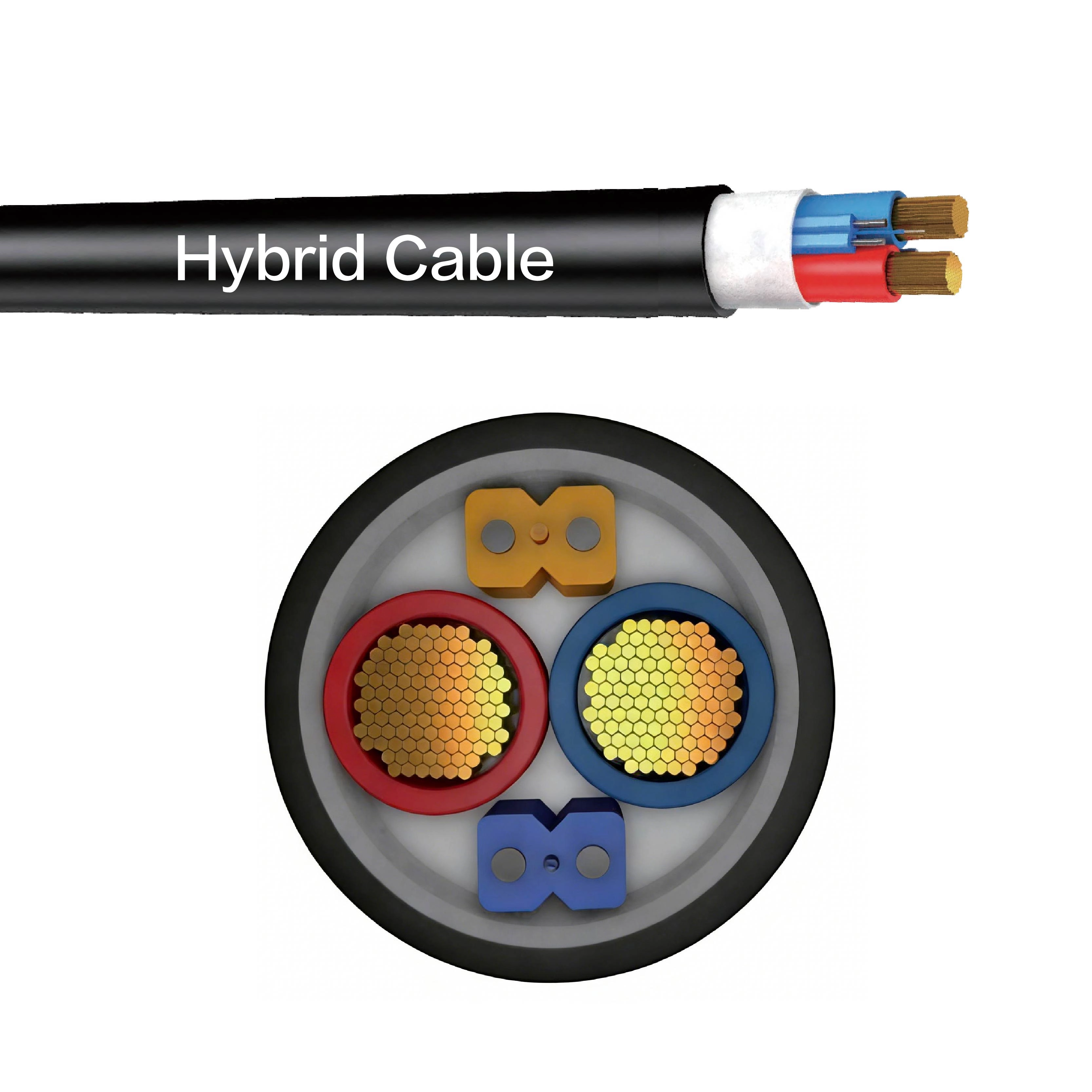 Hybrid Fiber Optic Cable