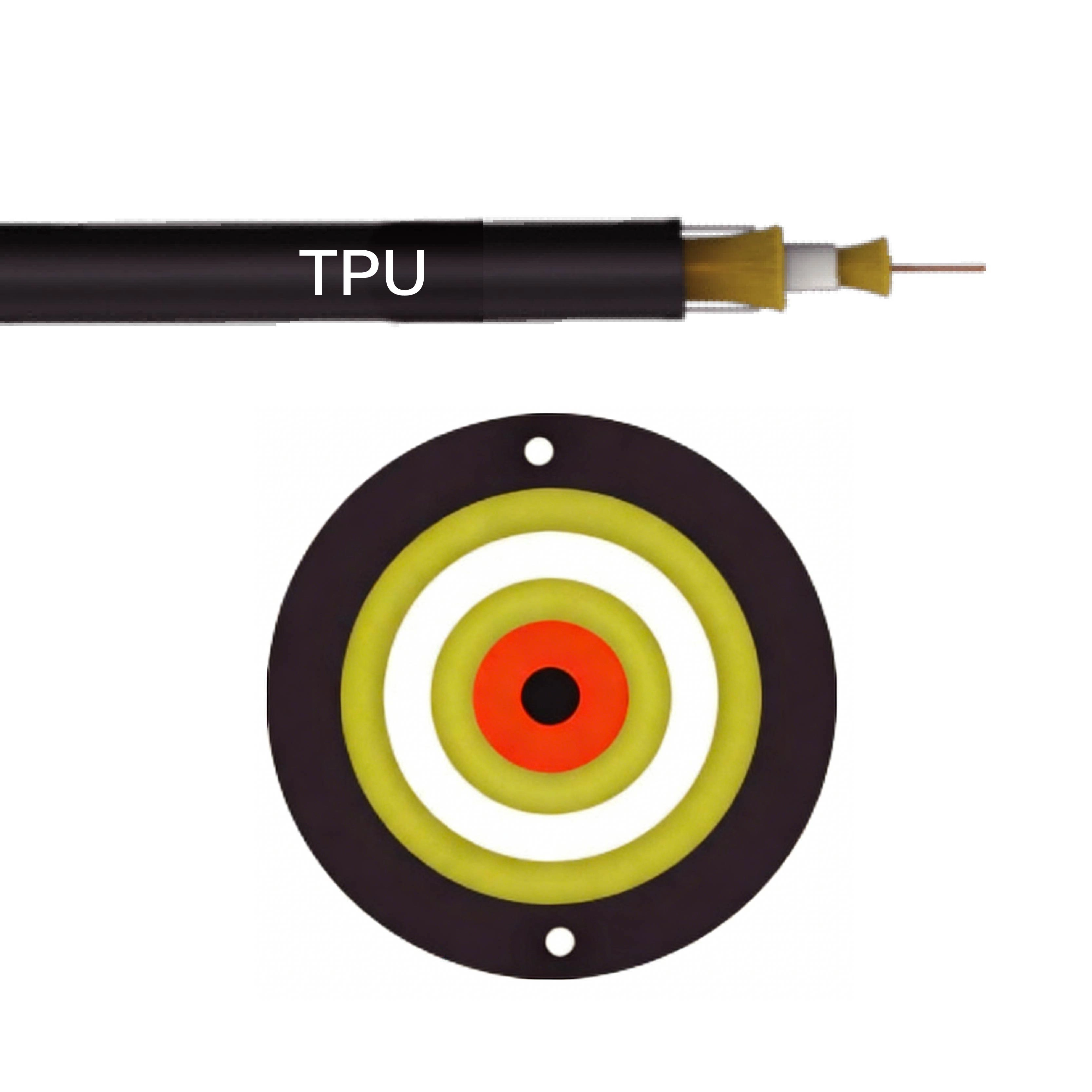 TPU 5.0 Double Jacket Round Fiber Optic Cable