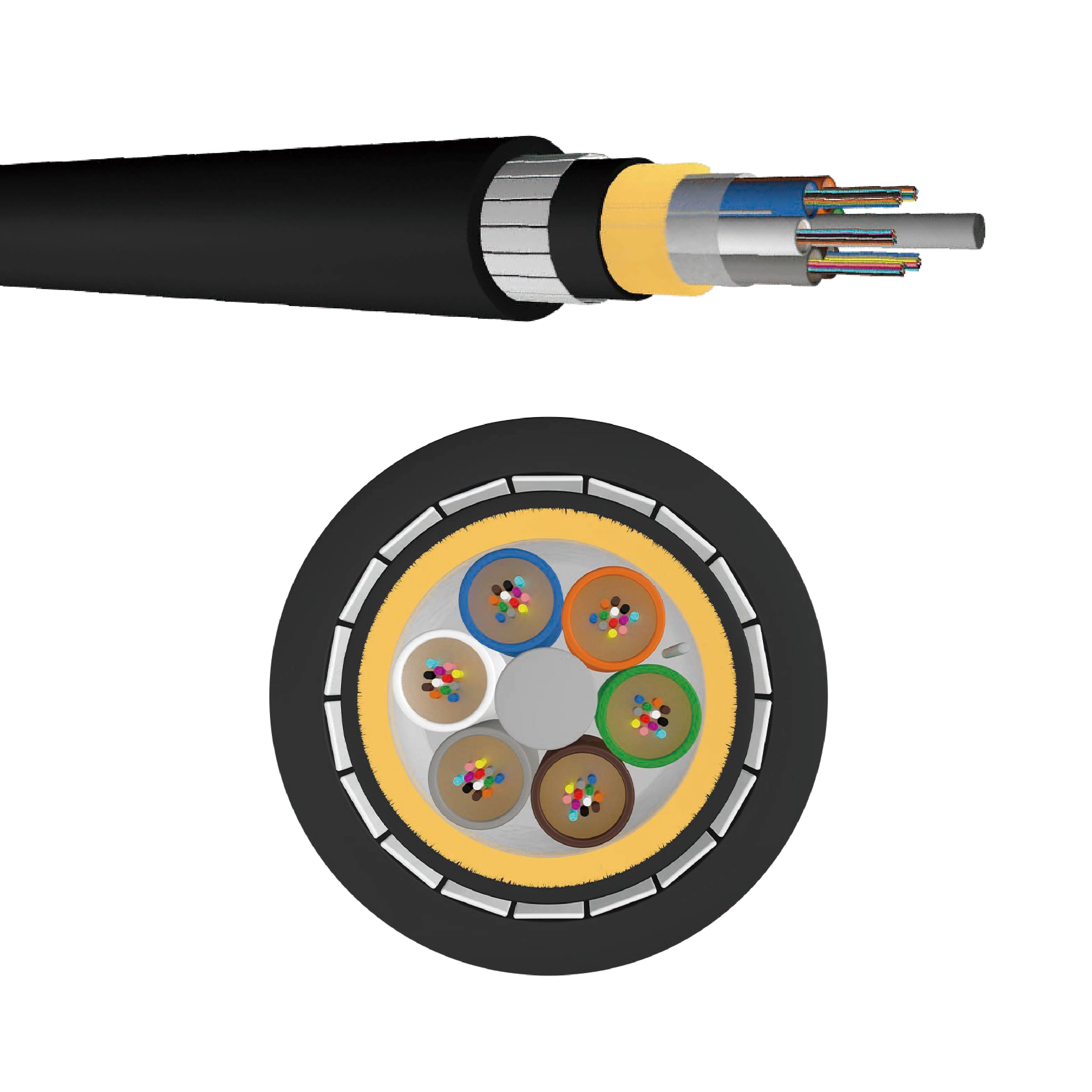 Anti-Rodent ADSS Fiber Optic Cable