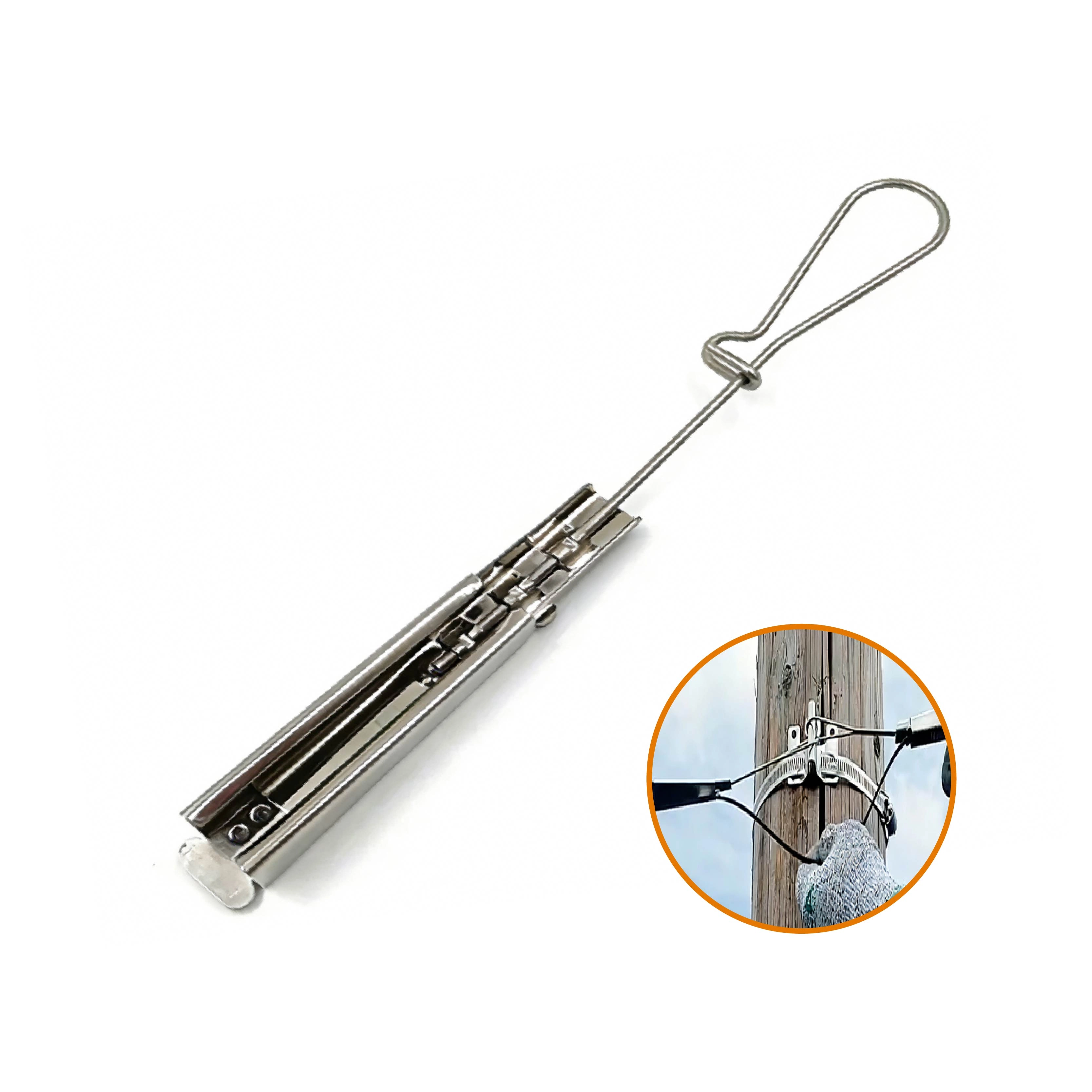 ODWAC-22S Stainless Steel Drop Wire Clamp