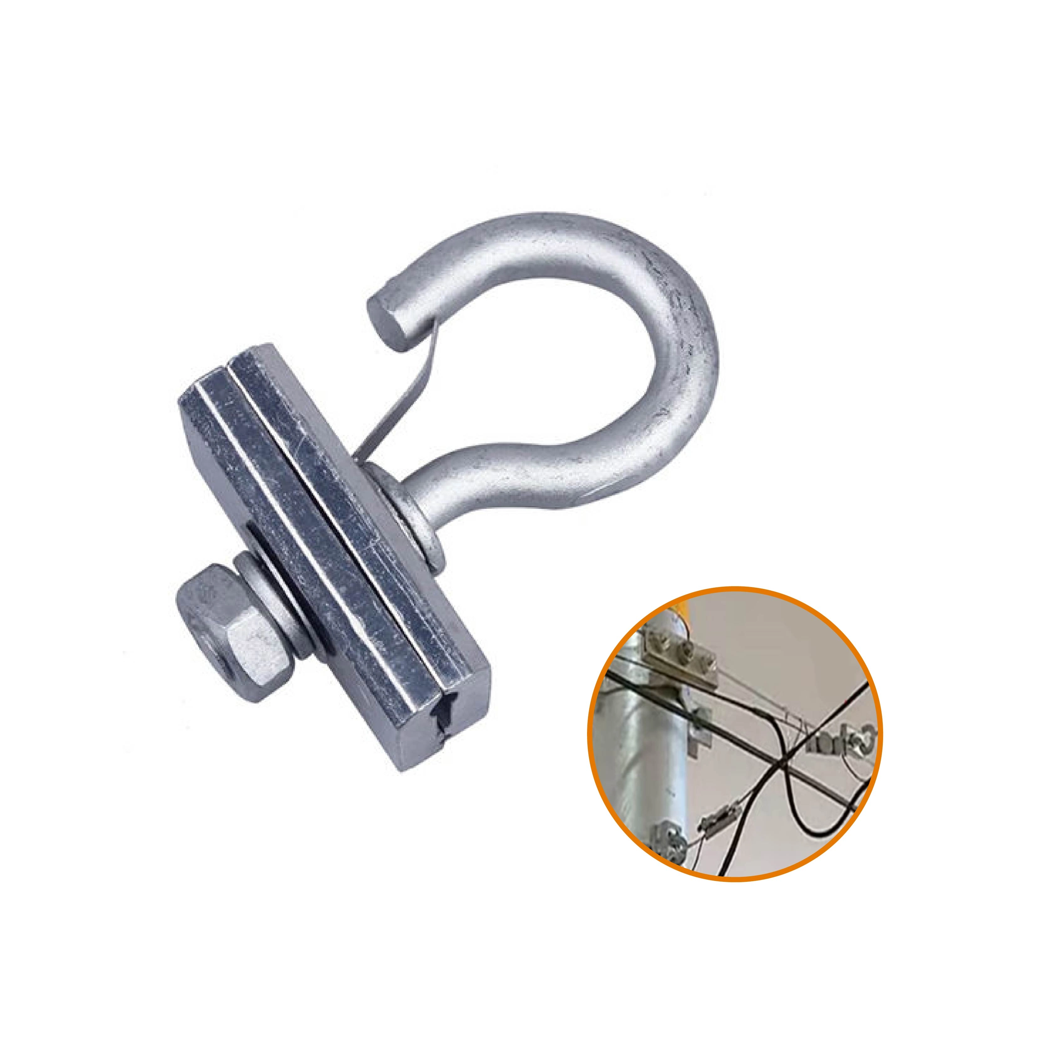 YK-03 Galvanized Steel Fiber Optic Bracket