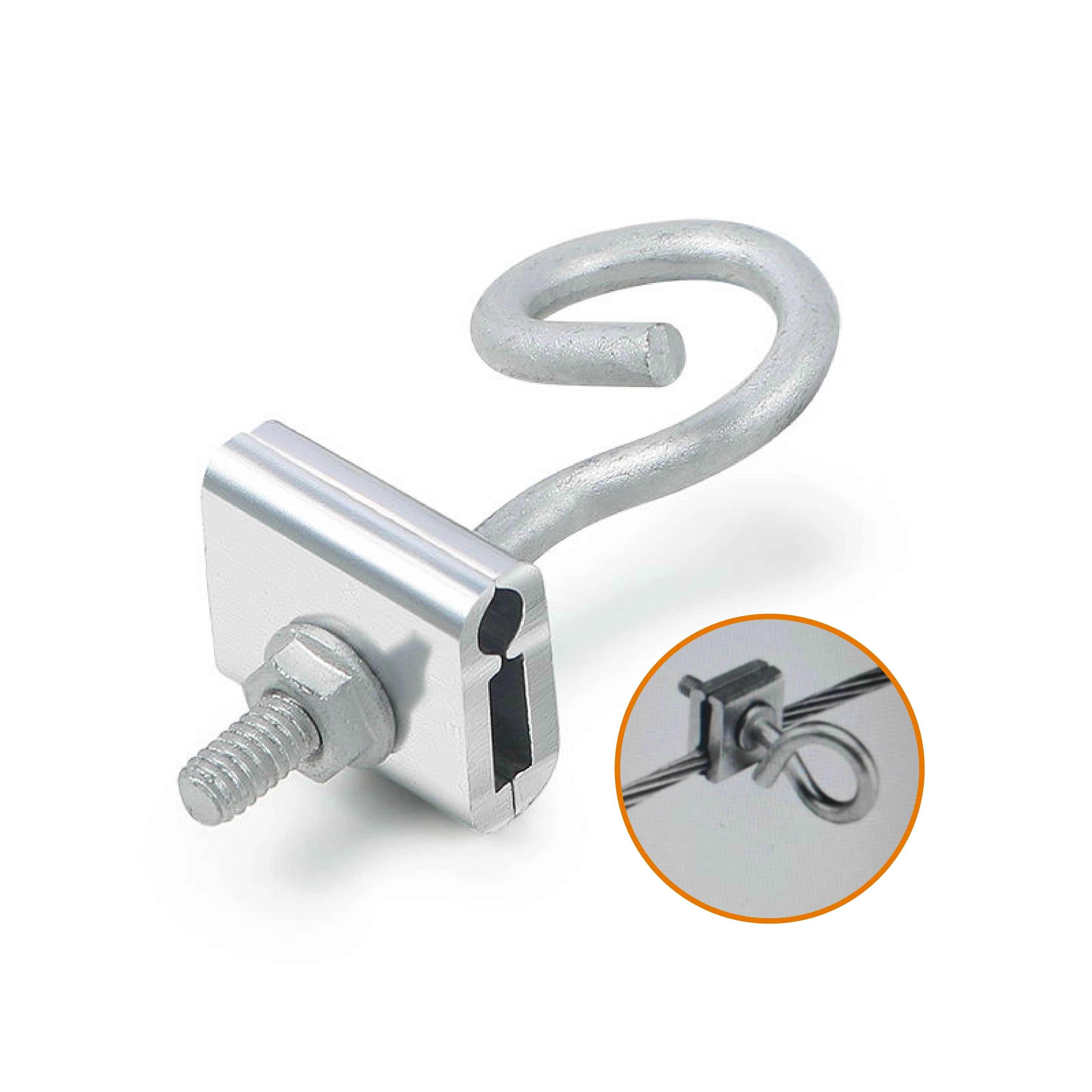 YK-04 Galvanized Steel Fiber Optic Bracket